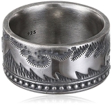 caï men Herren-Ring ROCKABILLY 925 Silber Gr. 62 (19.7) - C4146R/90/00/62 - 1