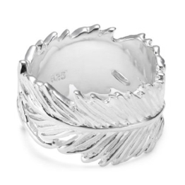 Vinani Damen-Ring Feder Arizona Sterling Silber 925 Größe 62 (19.7) RFE62 - 1